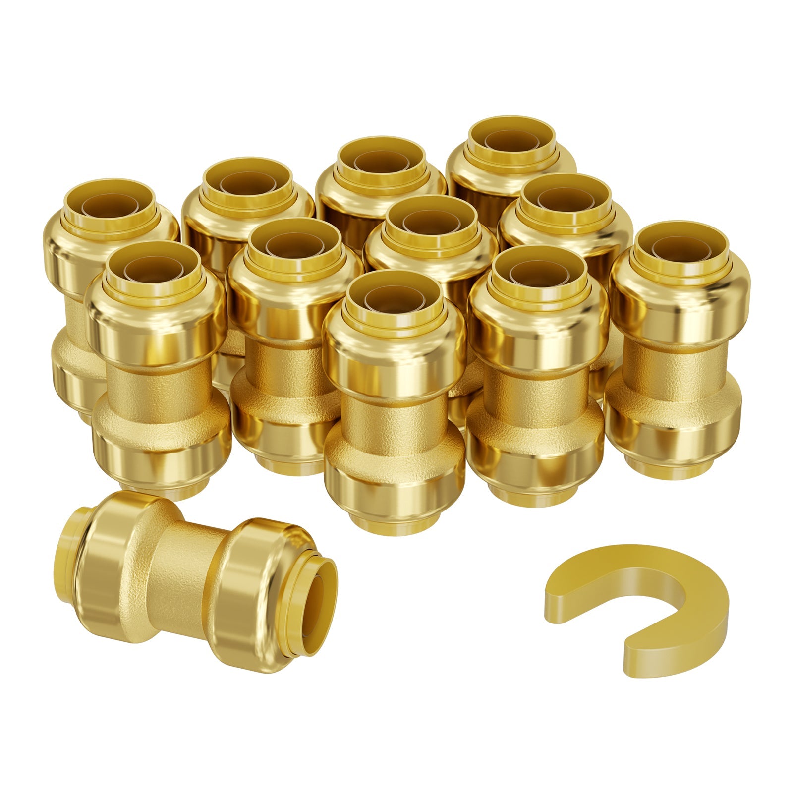 Pipe Fittings 1/2" 12PCS by VEVOR by HouseOfZazla