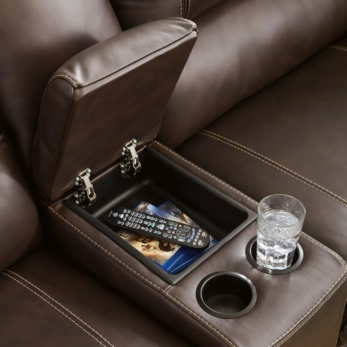 Dunleith - Power Reclining Sectional by Unique Piece Furniture