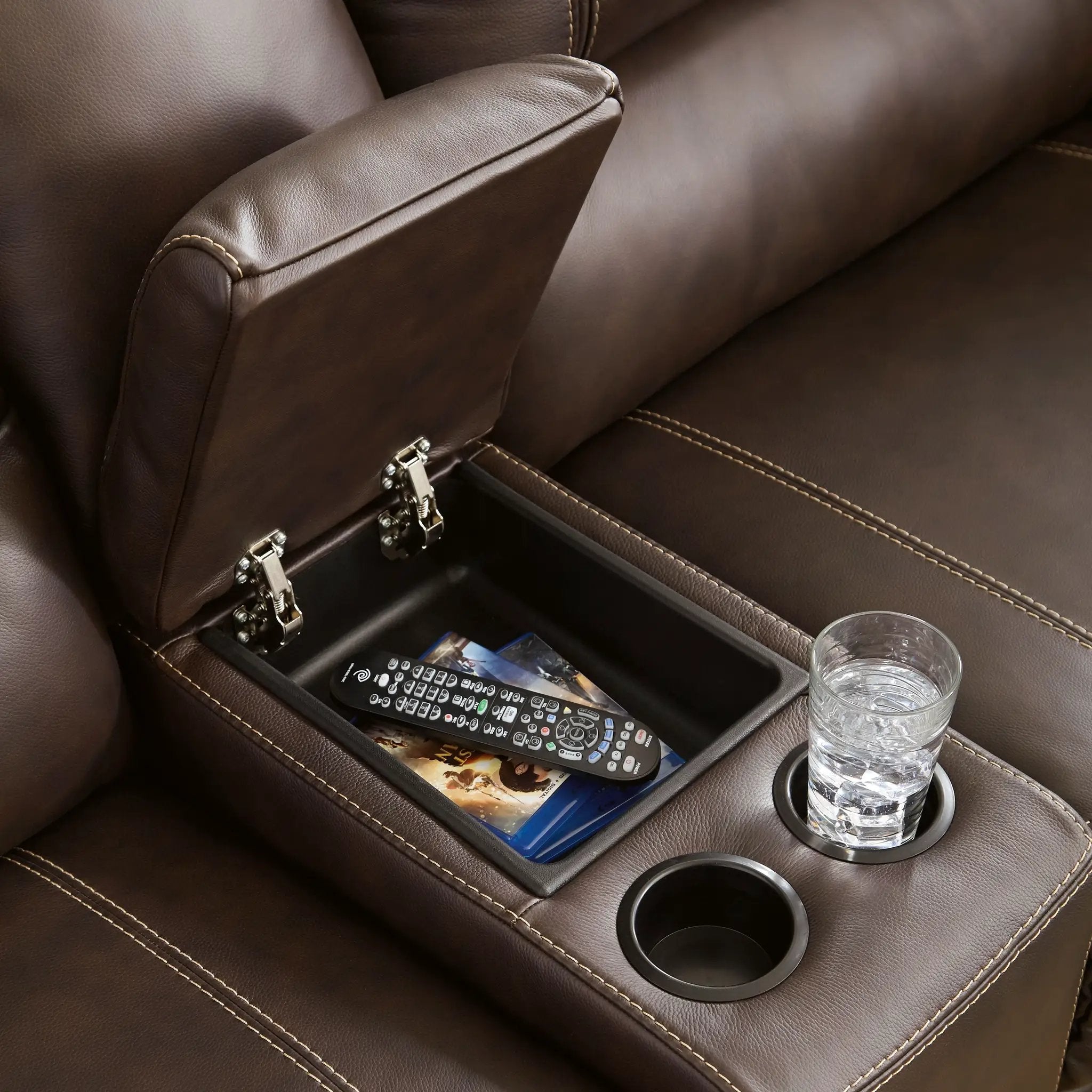 Dunleith - Power Reclining Sectional by Unique Piece Furniture