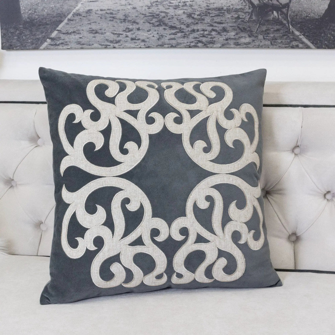 Dora - Pillow Cover With Matching Back by HouseOfZazla