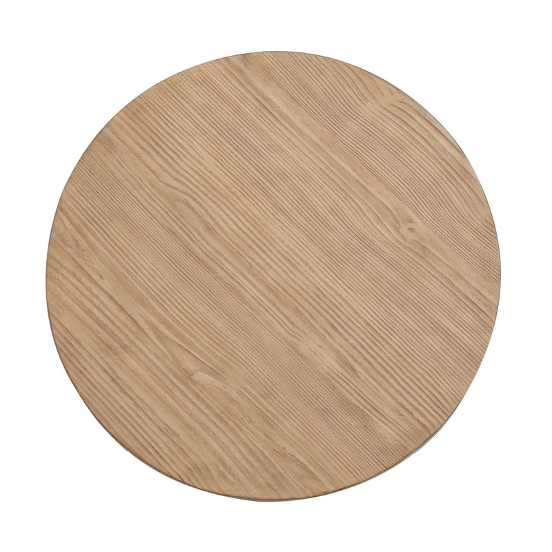 Hayden - Round End Table - Golden Oat by Unique Piece Furniture
