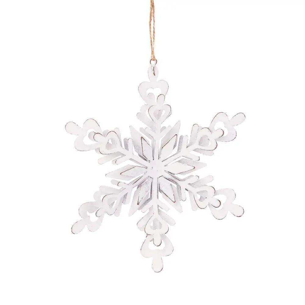 Iron Snowflake Hanger - Set of 6 by HouseOfZazla