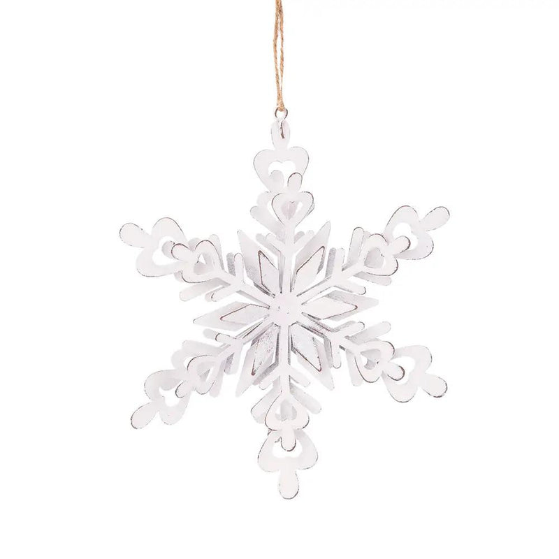 Iron Snowflake Hanger - Set of 6 by HouseOfZazla