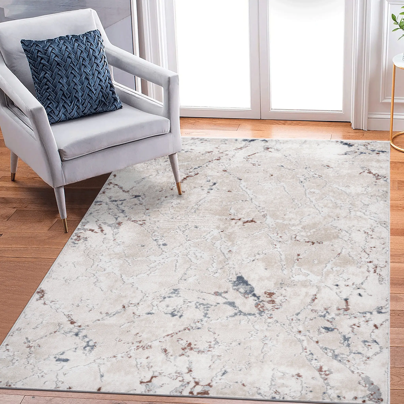 Marfi Collection 7.9X10 Rug by HouseOfZazla