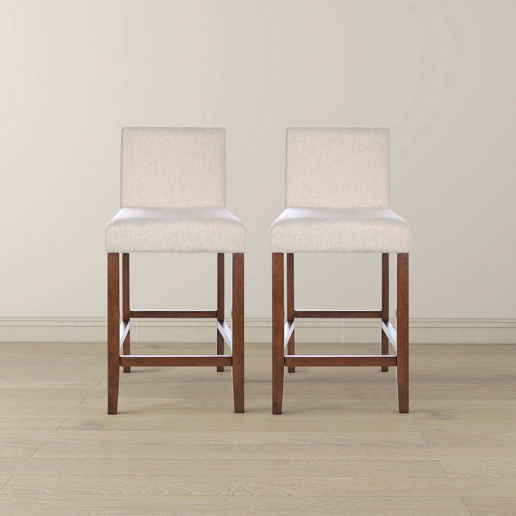 Dorian - Counter Chair (Set of 2) - Beige by HouseOfZazla