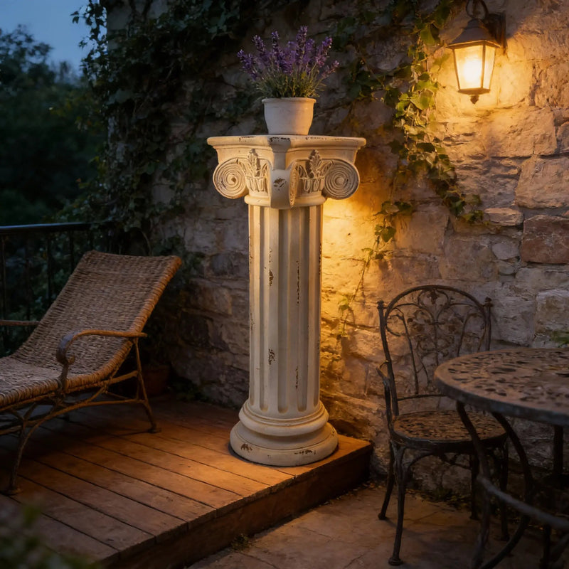 Pedestal Column Plant Stand - 28.93'' Tall Roman Column by HouseOfZazla