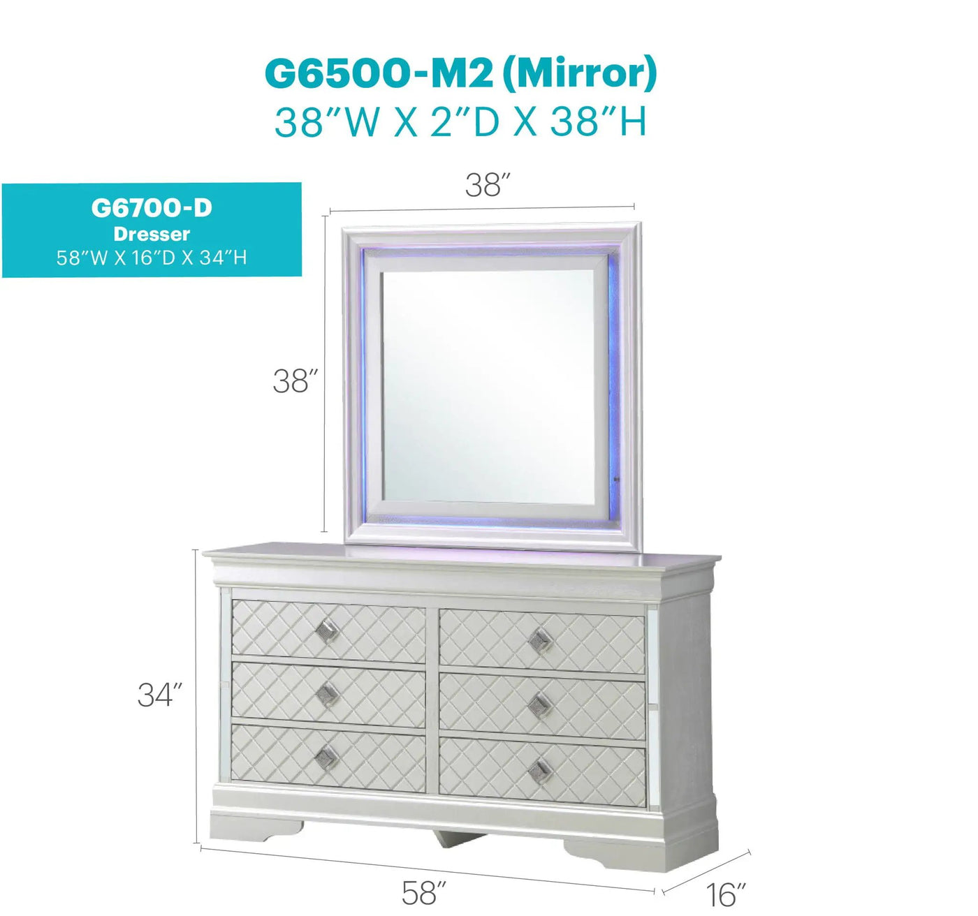 Verona - Dresser by Unique Piece Furniture