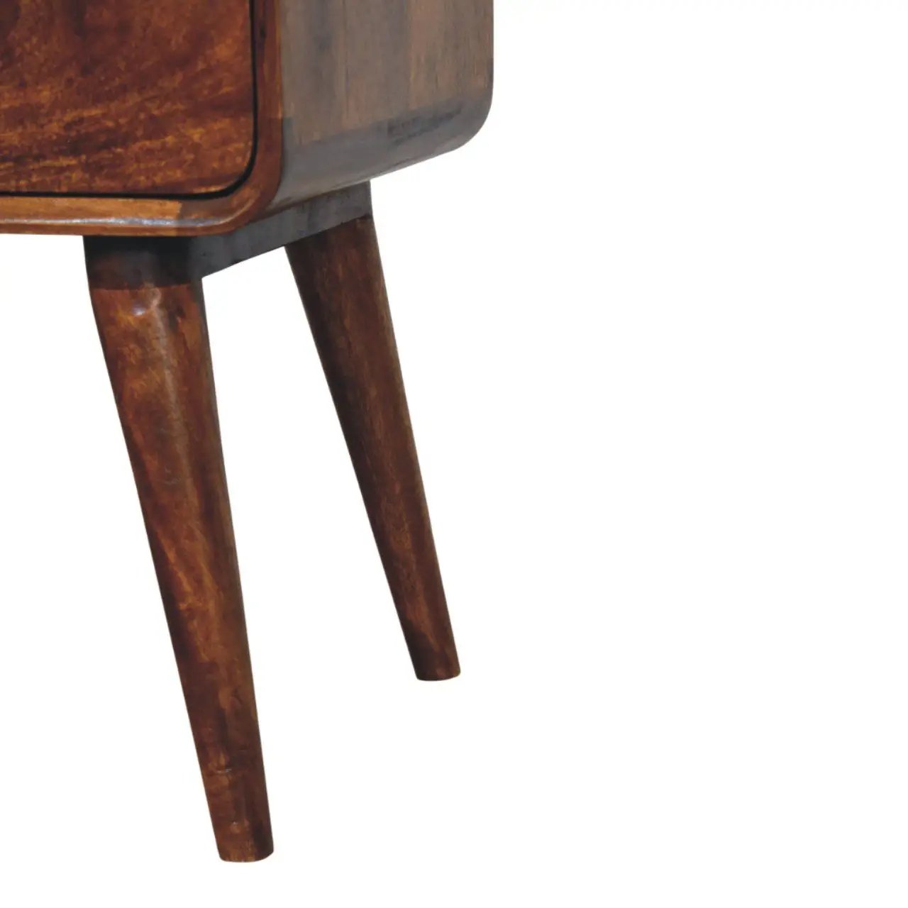 Avora - 3 Drawer Nightstand - Brown by HouseOfZazla