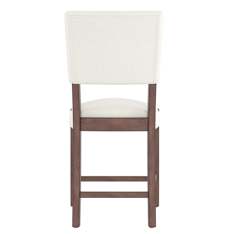 5 Piece Counter Height Dining Set With 4 Upholstered Chairs