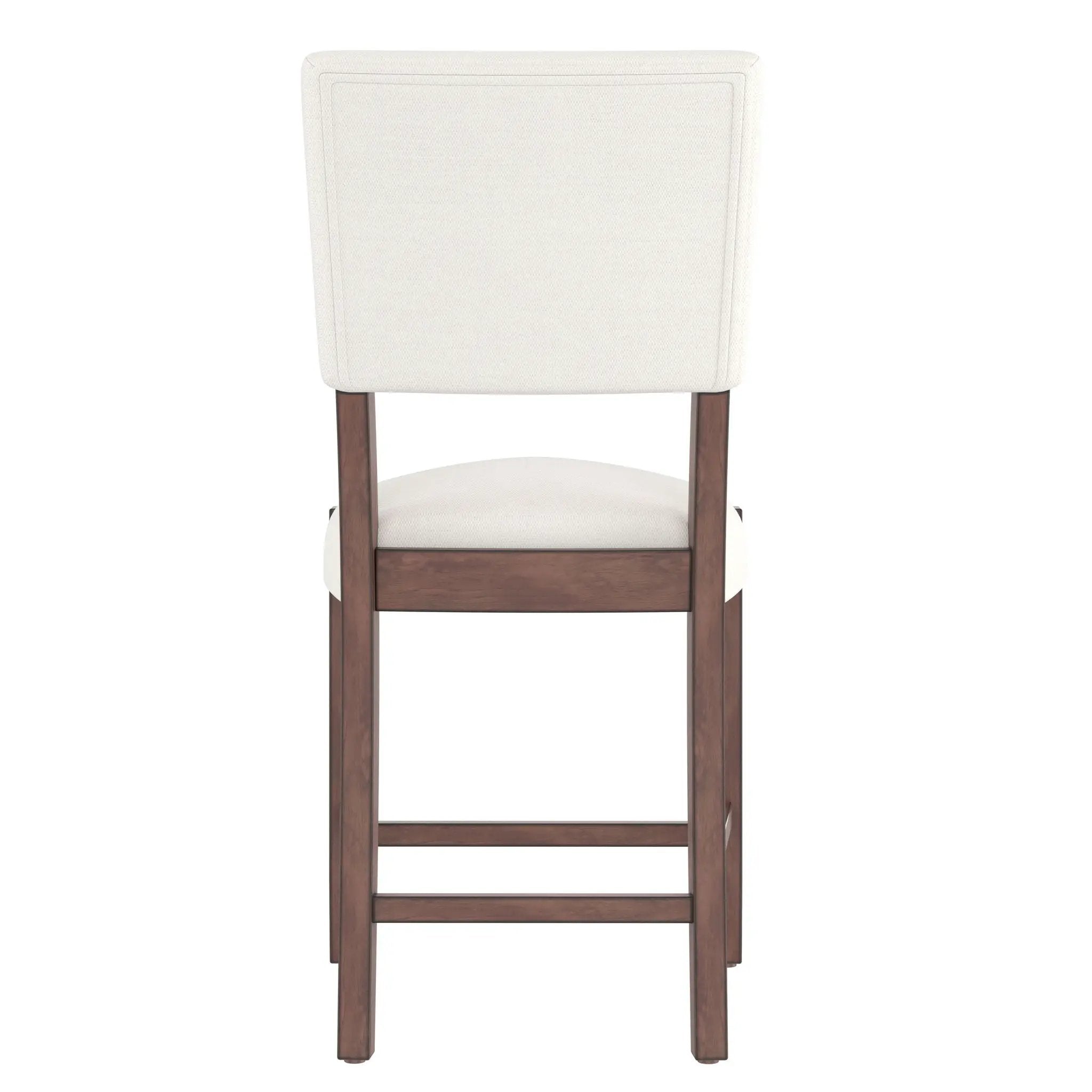 5 Piece Counter Height Dining Set, Bar Table With 4 Upholstered Chairs