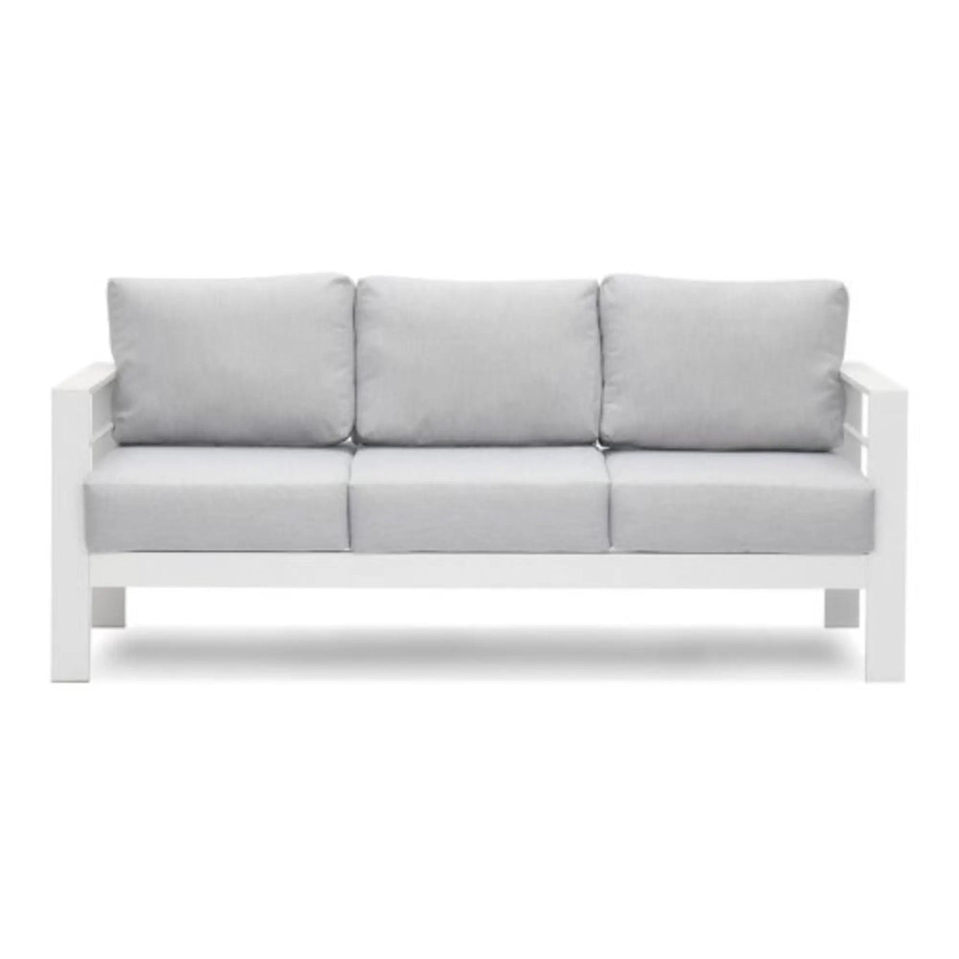 All-Weather Patio Sofa & Cushions, 3 Seat Outdoor Couch by HouseOfZazla