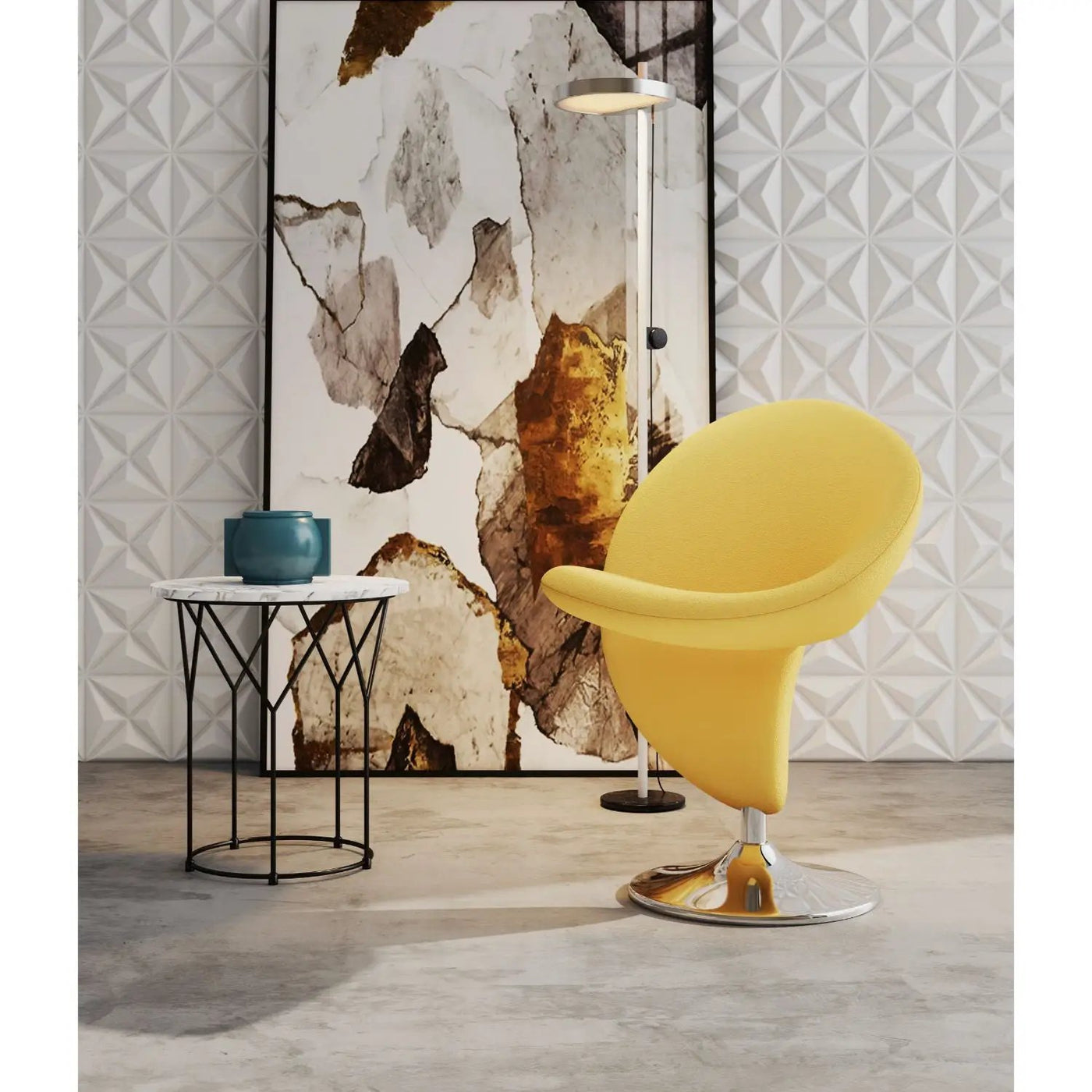 Curl - Swivel Lounge Chair by HouseOfZazla