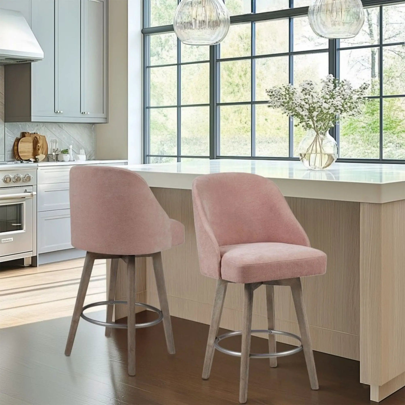 Pearce - Bar Stool With Swivel Seat by HouseOfZazla