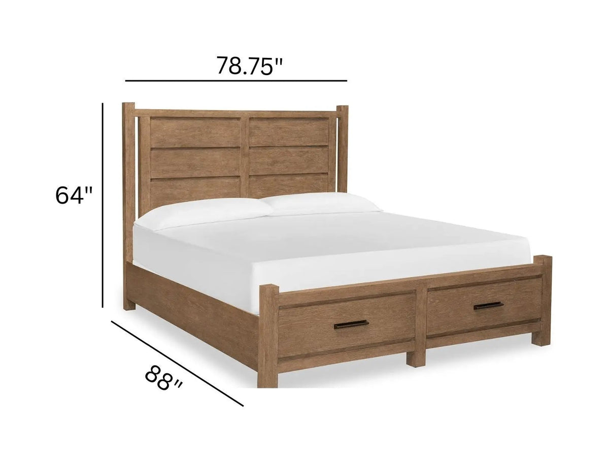 Plum Creek - Panel Storage Bed, photo 10 of 23