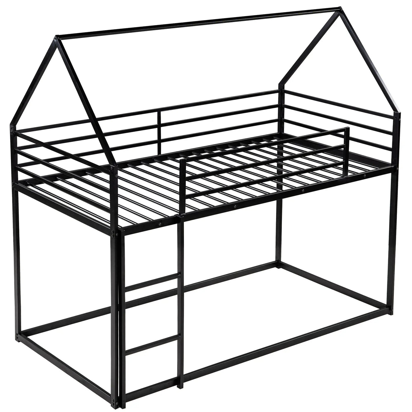 House Bunk Bed With Built In Ladder by HouseOfZazla