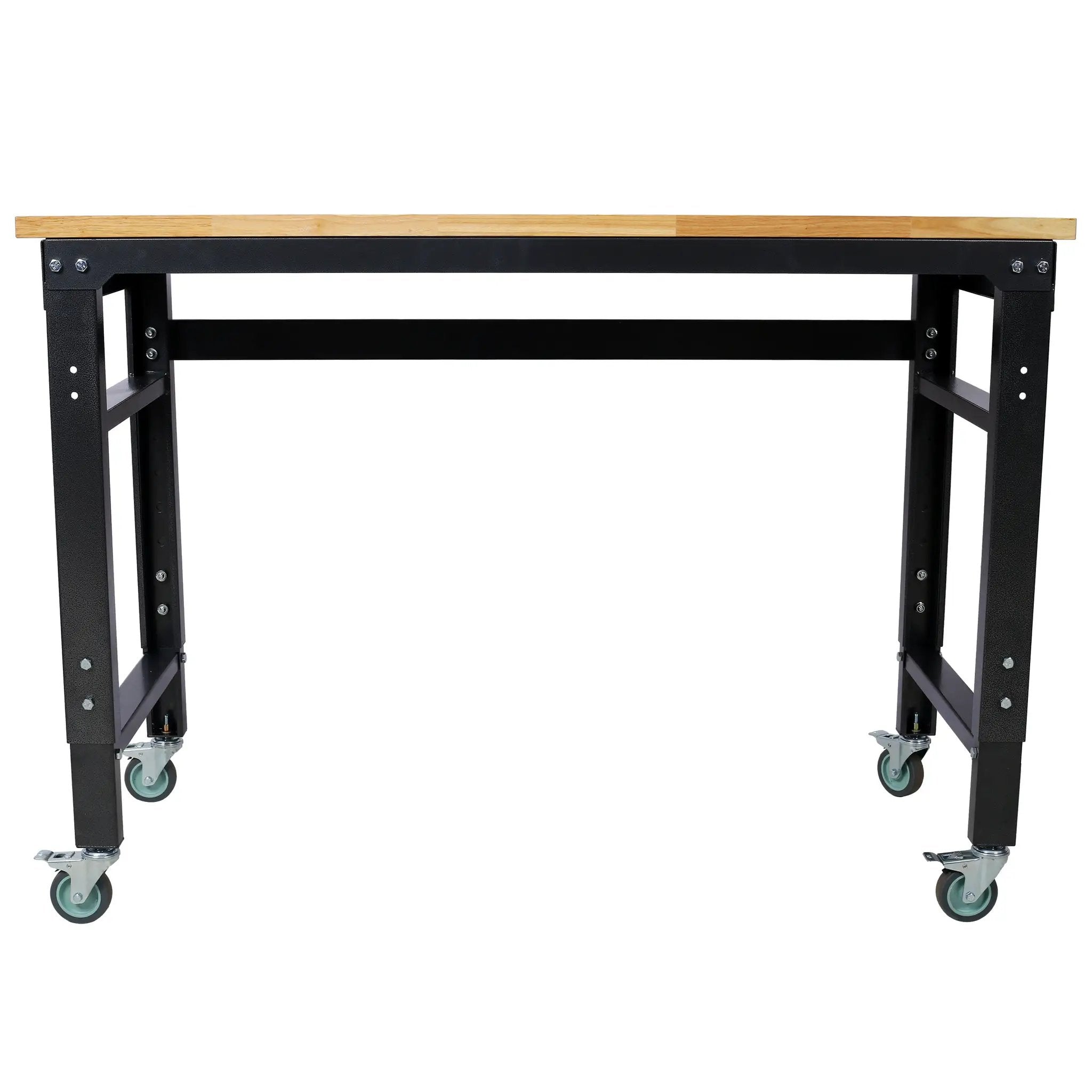 48" Wide Rolling Workbench - Adjustable Height for Workshop by HouseOfZazla