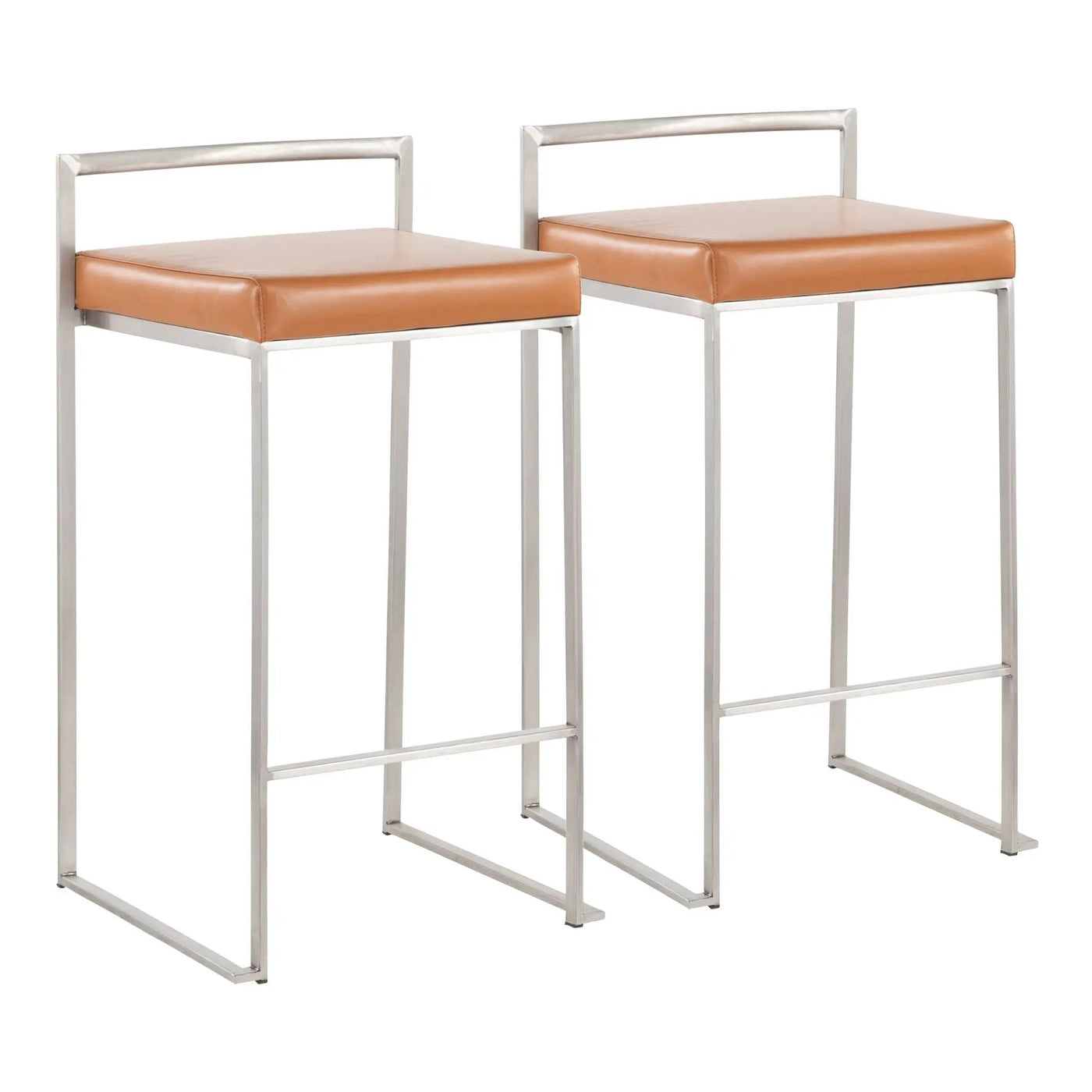 Fuji - Contemporary Elegant Stackable Counter Stool Set by HouseOfZazla