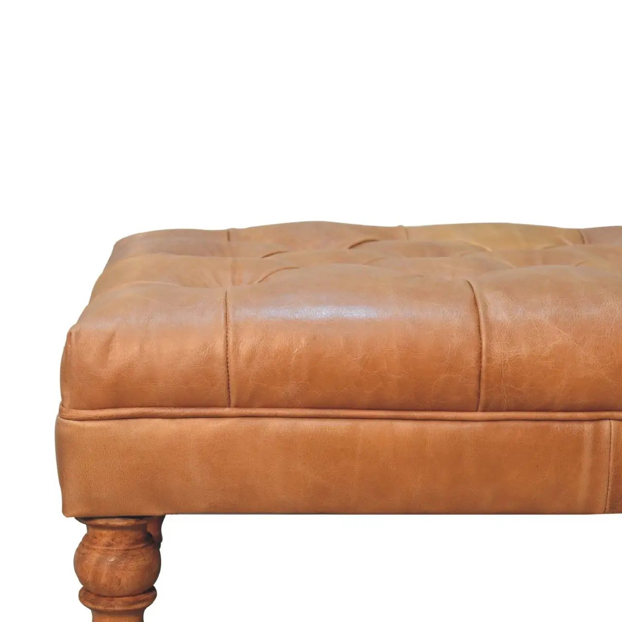 Buffalo - Ottoman With Castor Legs by Unique Piece Furniture