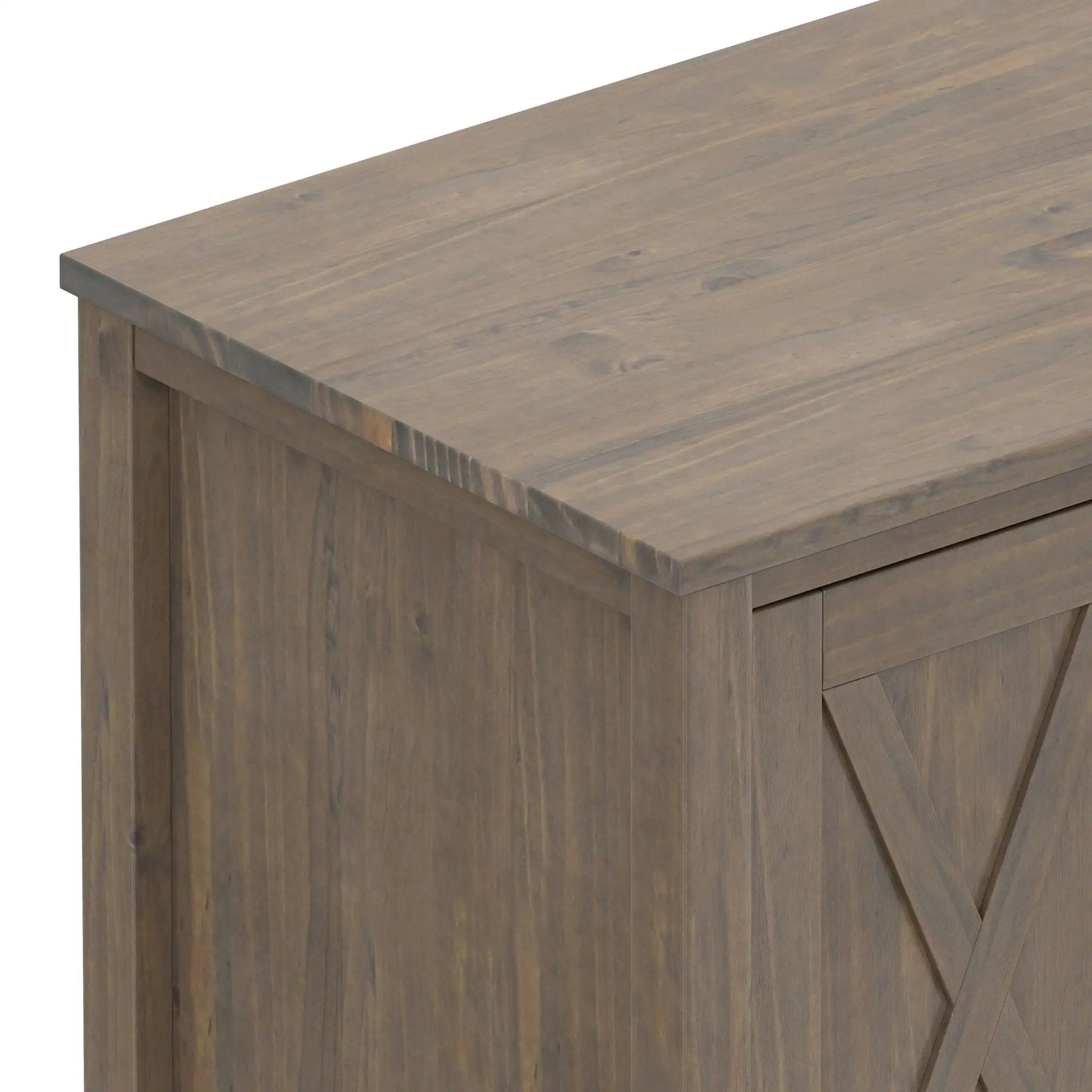 Ela - TV Media Stand - Smoky Brown by Unique Piece Furniture