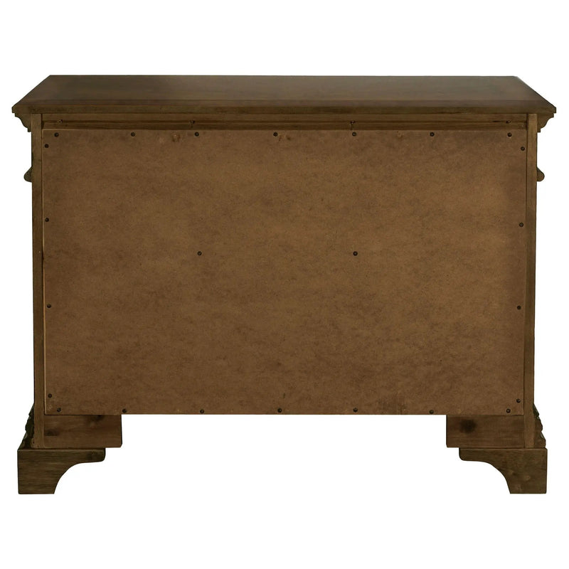 Hartshill 5-drawer Home Office File Cabinet Burnished Oak by Unique Piece Furniture