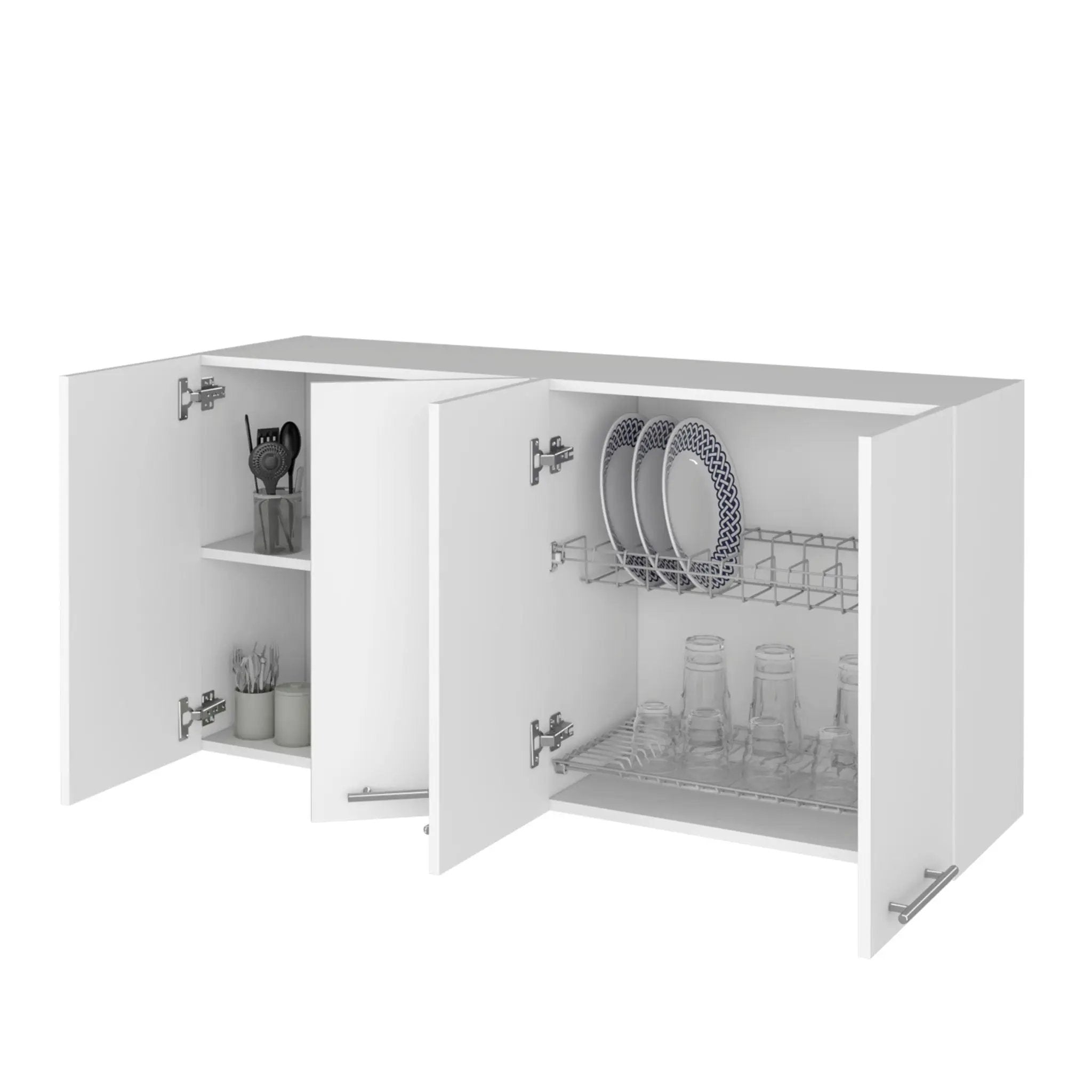 Kitchen Cabinet Durham Four Doors - White