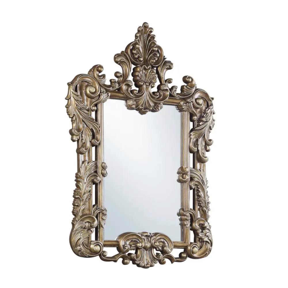 Constantine - Mirror - Brown & Gold by Unique Piece Furniture