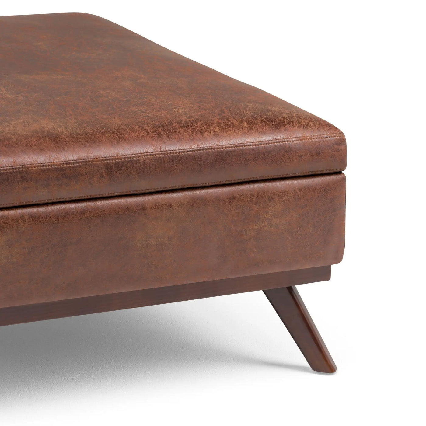 Owen - Multifunctional Square Coffee Table Storage Ottoman by HouseOfZazla