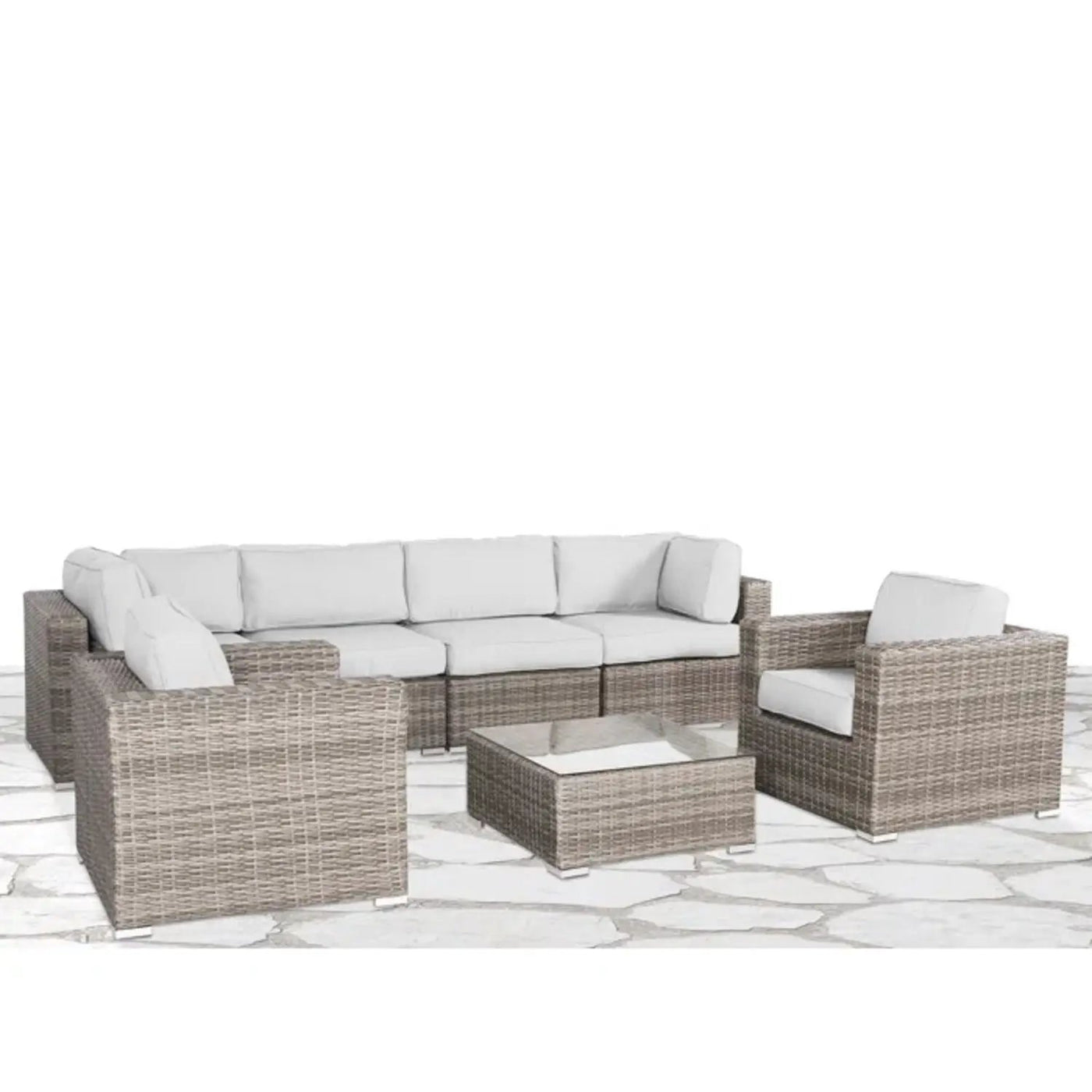 Stylish Entertainment Sectional Set, Outdoor Living by HouseOfZazla