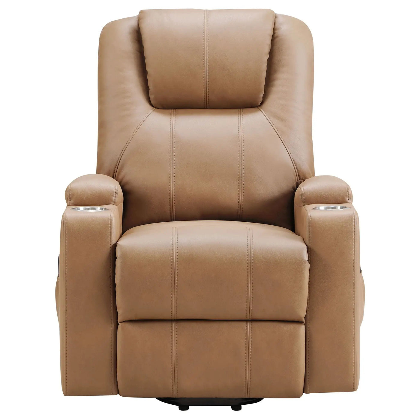 Macklin - Power Lift Massage Recliner With Heat And Dual Cupholders by HouseOfZazla