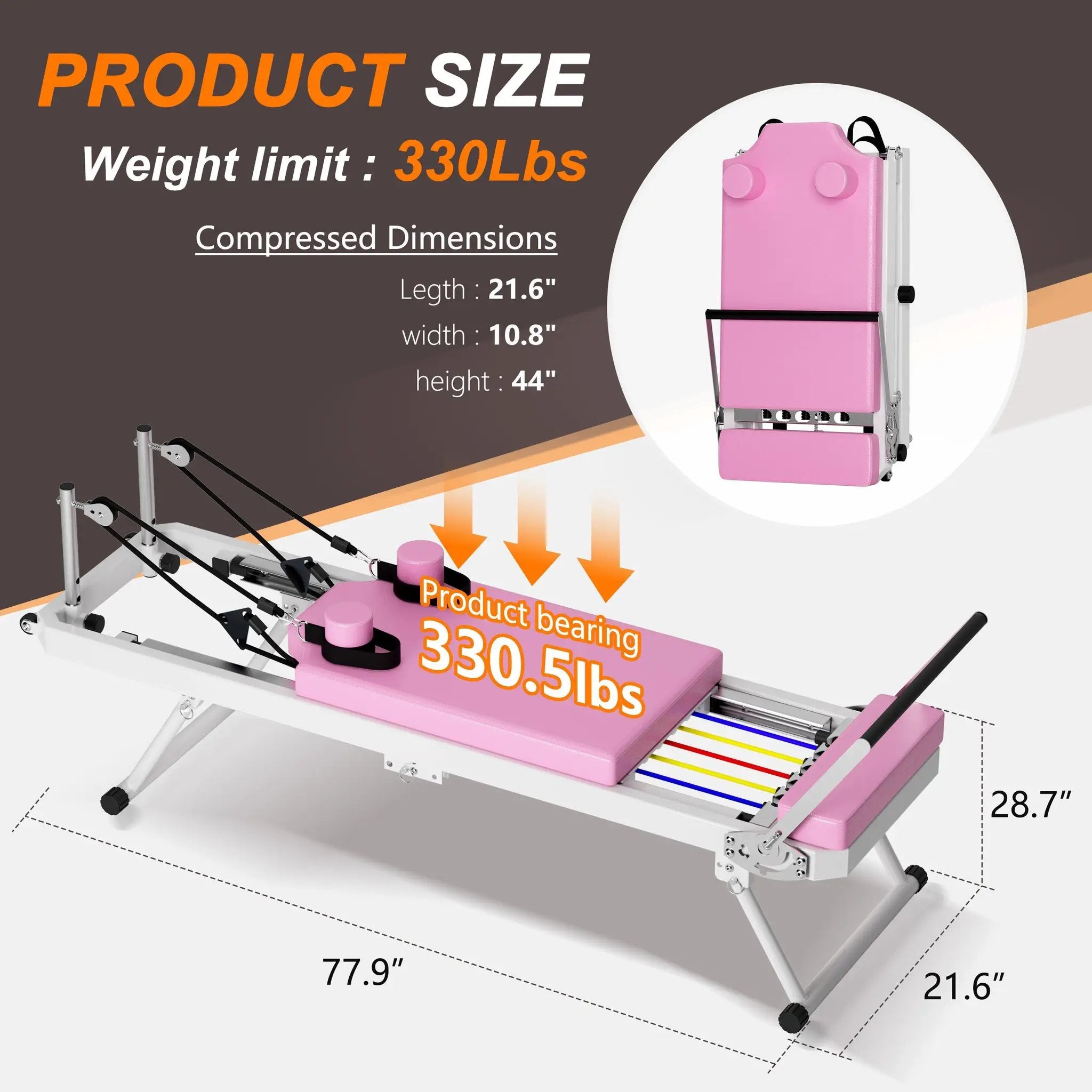 Foldable Pilates Core Bed by HouseOfZazla