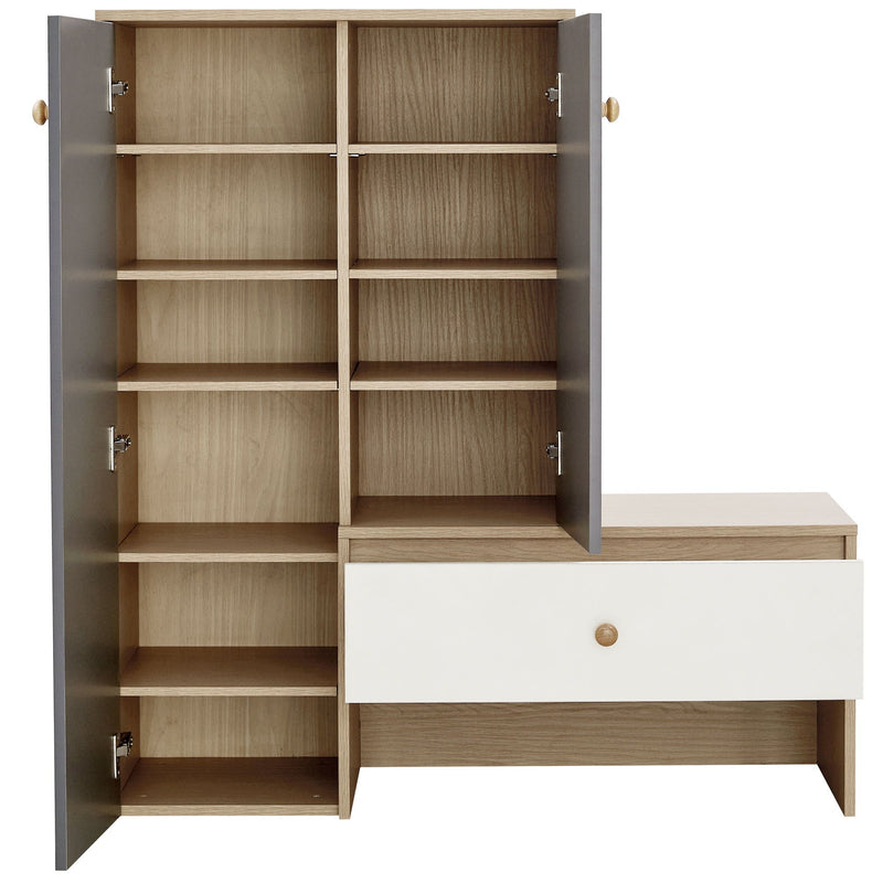 Modern Multi Functional Shoe Storage Bench & Cabinets, photo 7 of 17
