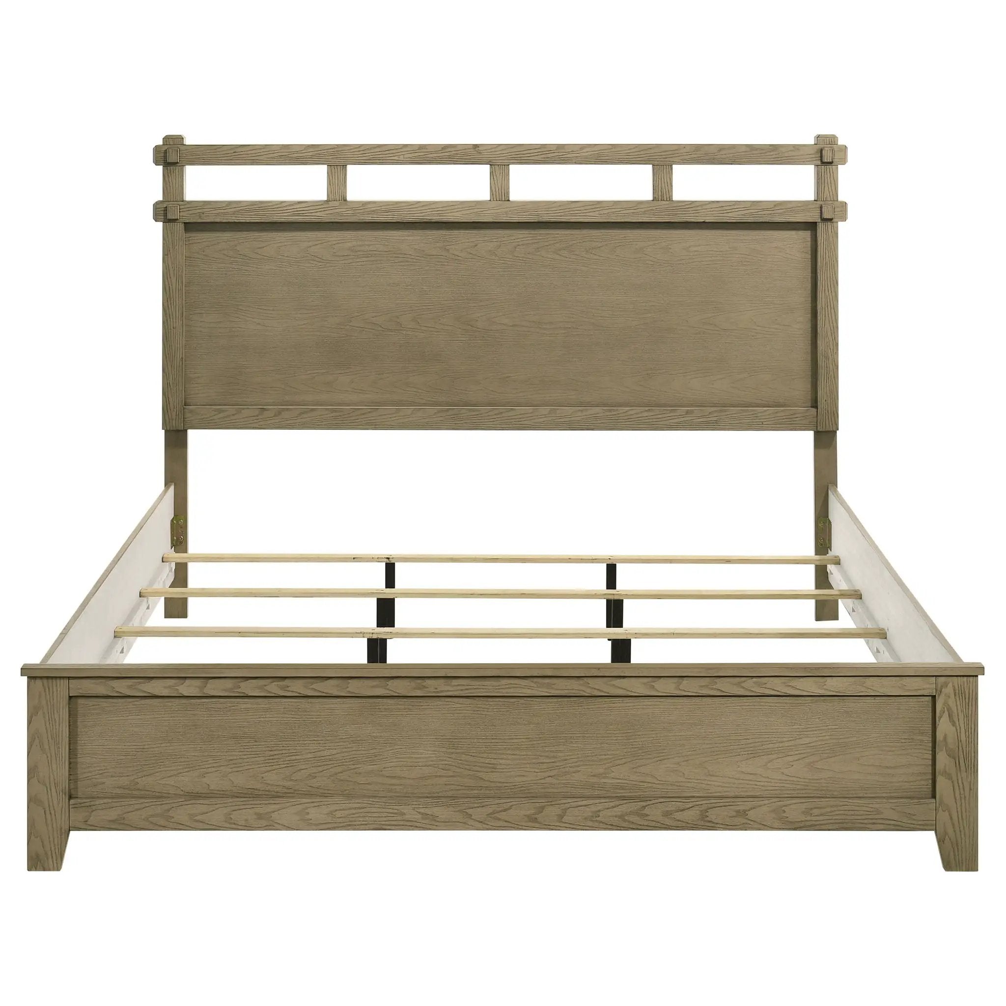 Hazlewood 61-inch Eastern King Panel Bed Vineyard Oak by Unique Piece Furniture