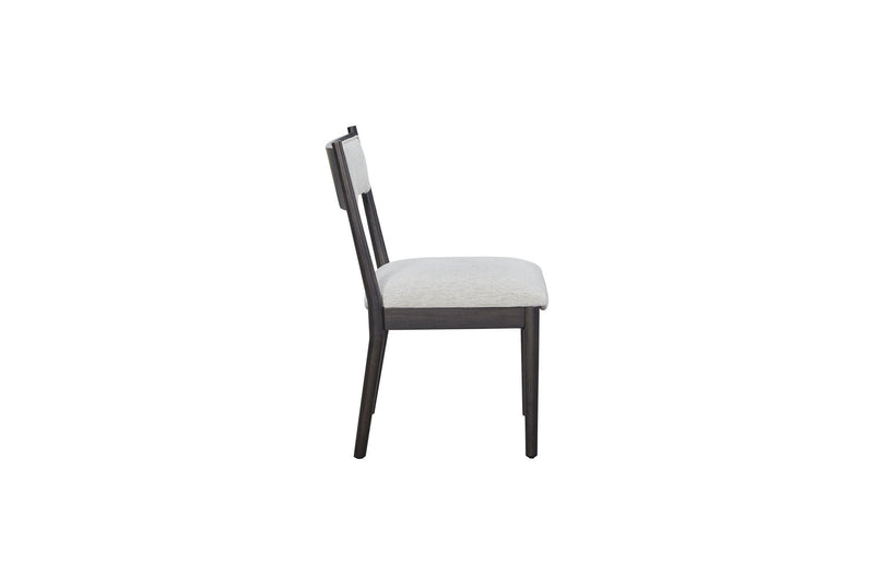 Upholstered Crescent Dining Chairs with Comfortable Upholstery - Peppercorn, photo 2 of 5