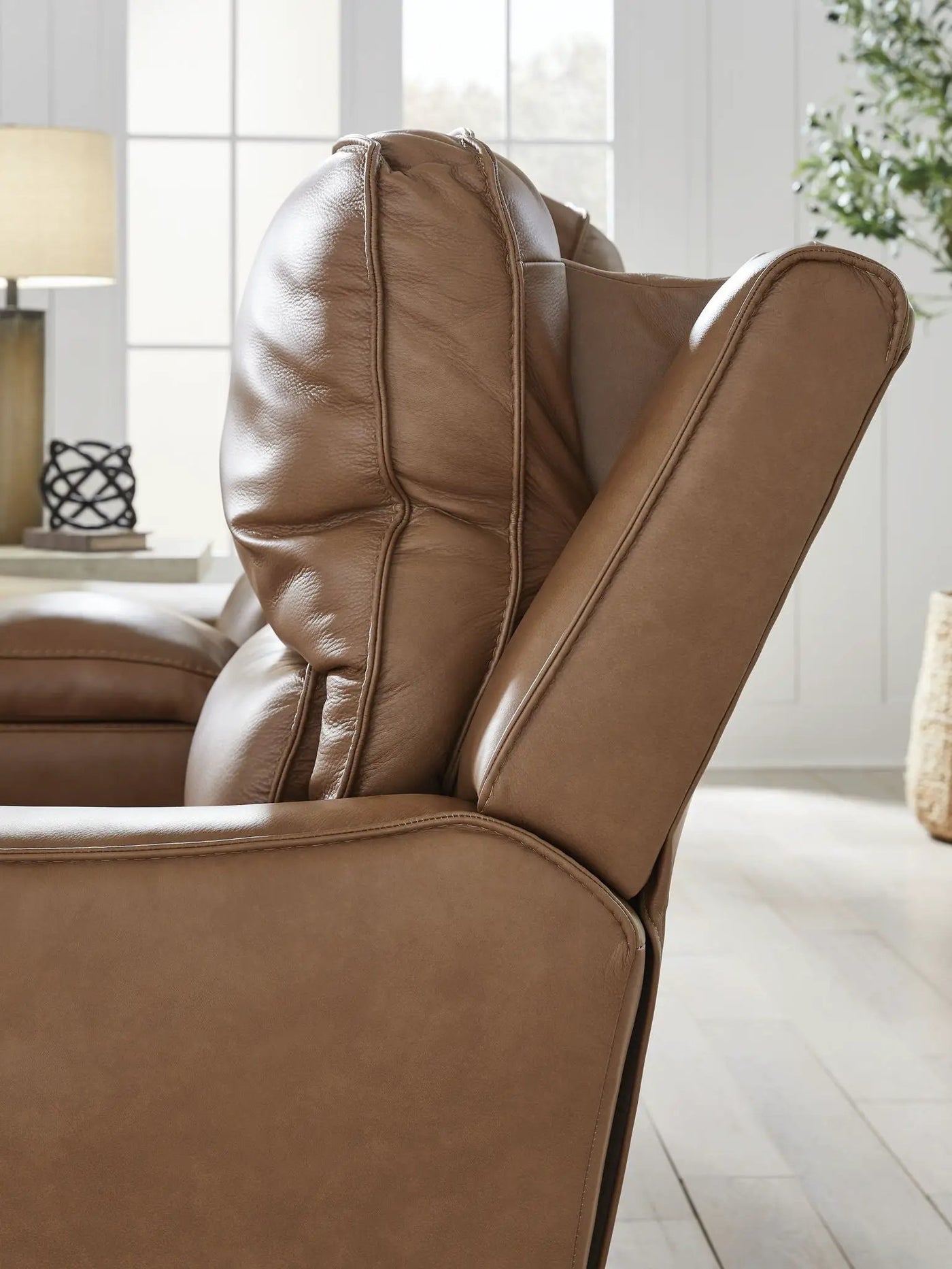 DeepWakes - 2 Seat Power Reclining Sofa With Adjustable Headrest by Unique Piece Furniture