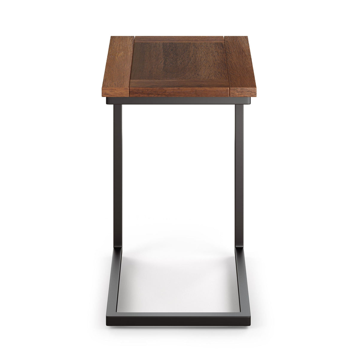 Handcrafted C Side Table with Powder-Coated Metal Base - Multiple Colors, photo 16 of 40