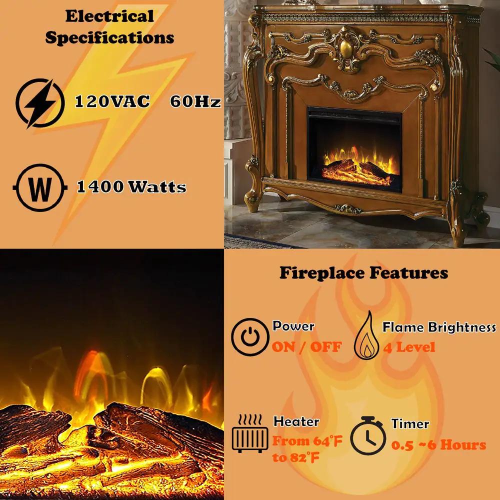 Picardy - Fireplace by Unique Piece Furniture