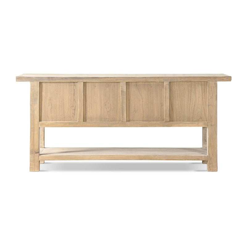 Rowan - Sideboard With Lower Shelf - Natural by HouseOfZazla