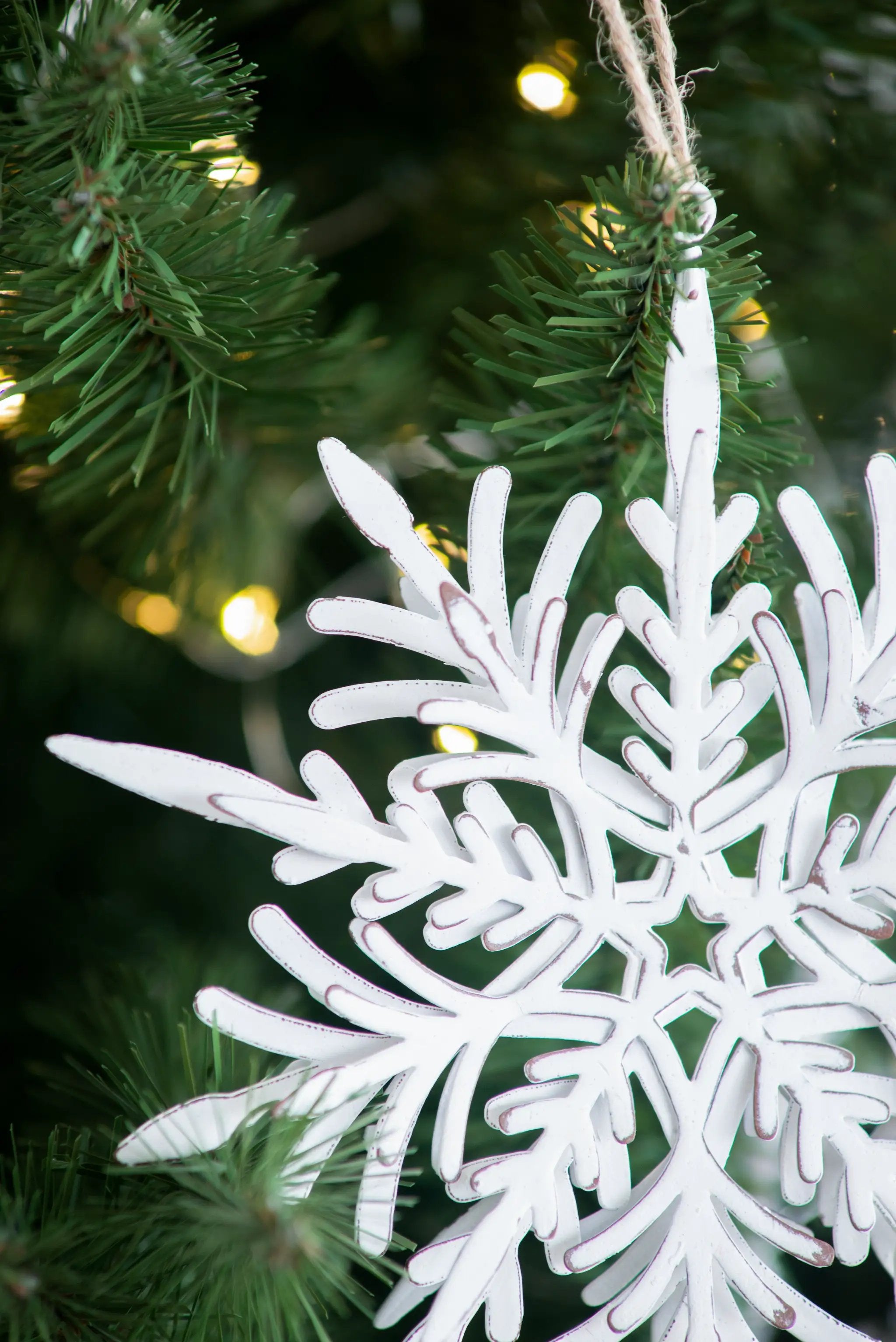 Iron Snowflake Hanger - Set of 6 by HouseOfZazla