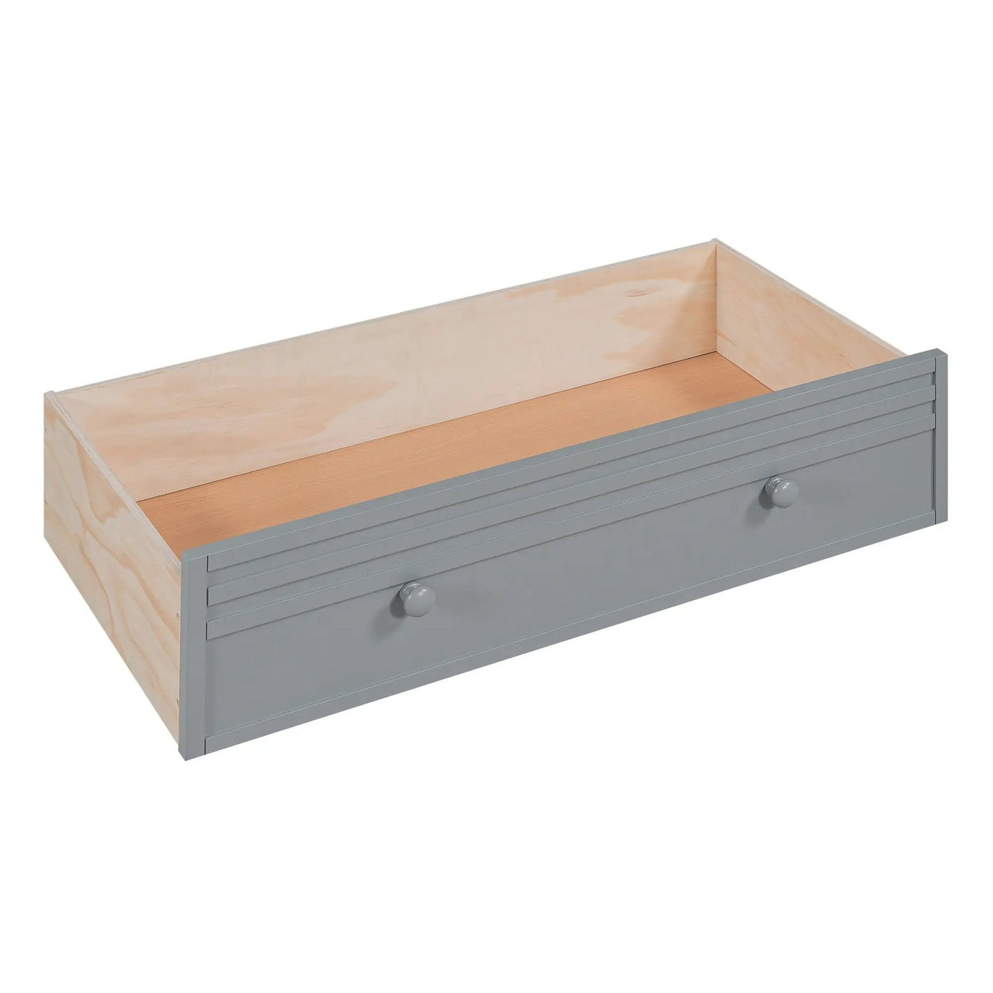 Bunk Bed With Storage Staircase, Slide, Desk, Drawers, And Shelves by HouseOfZazla