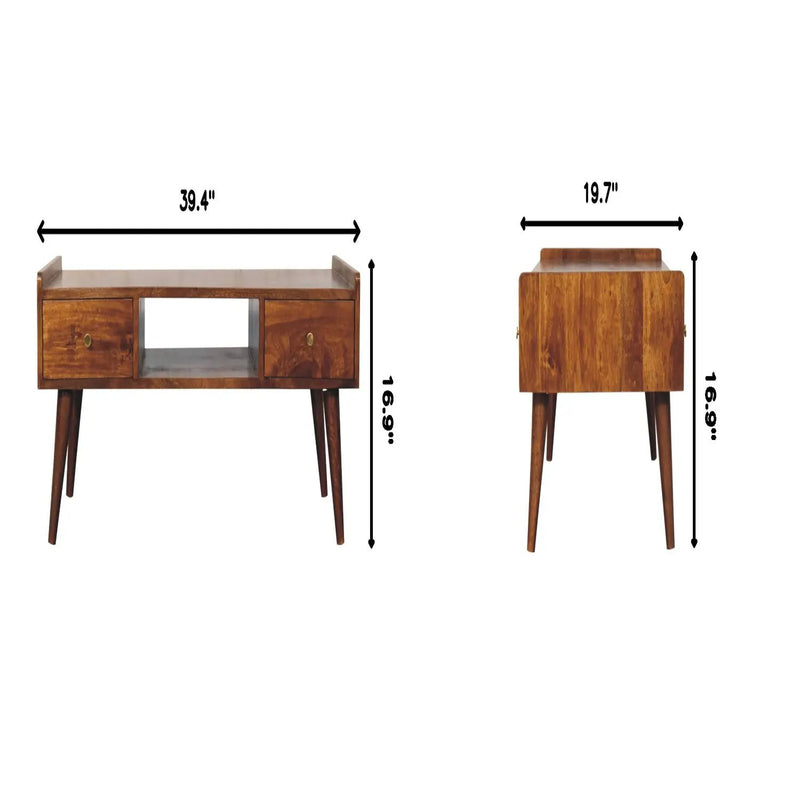 Elevated Chestnut Media Unit by HouseOfZazla