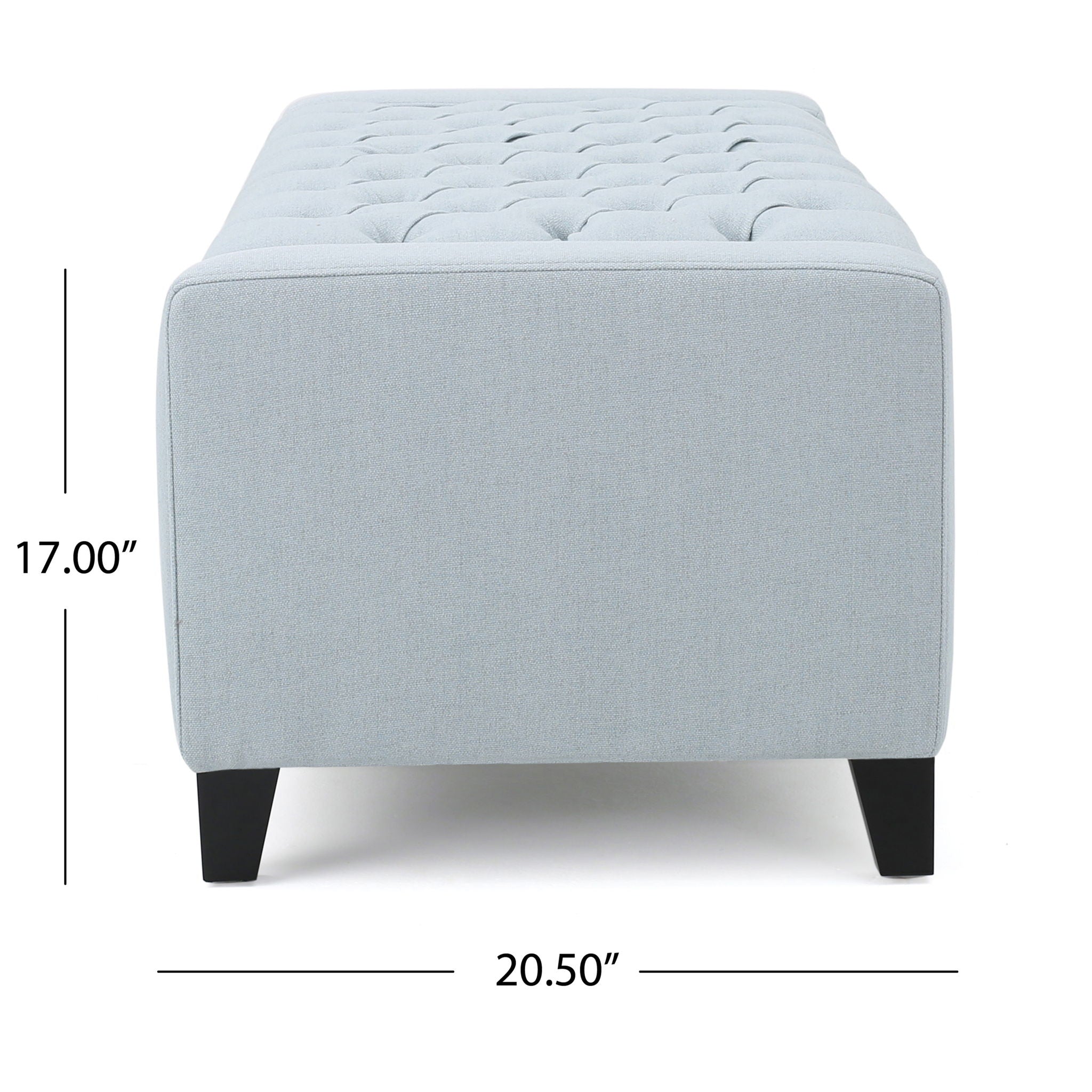 Guernsey Ottoman Storage With Tufted Top by HouseOfZazla