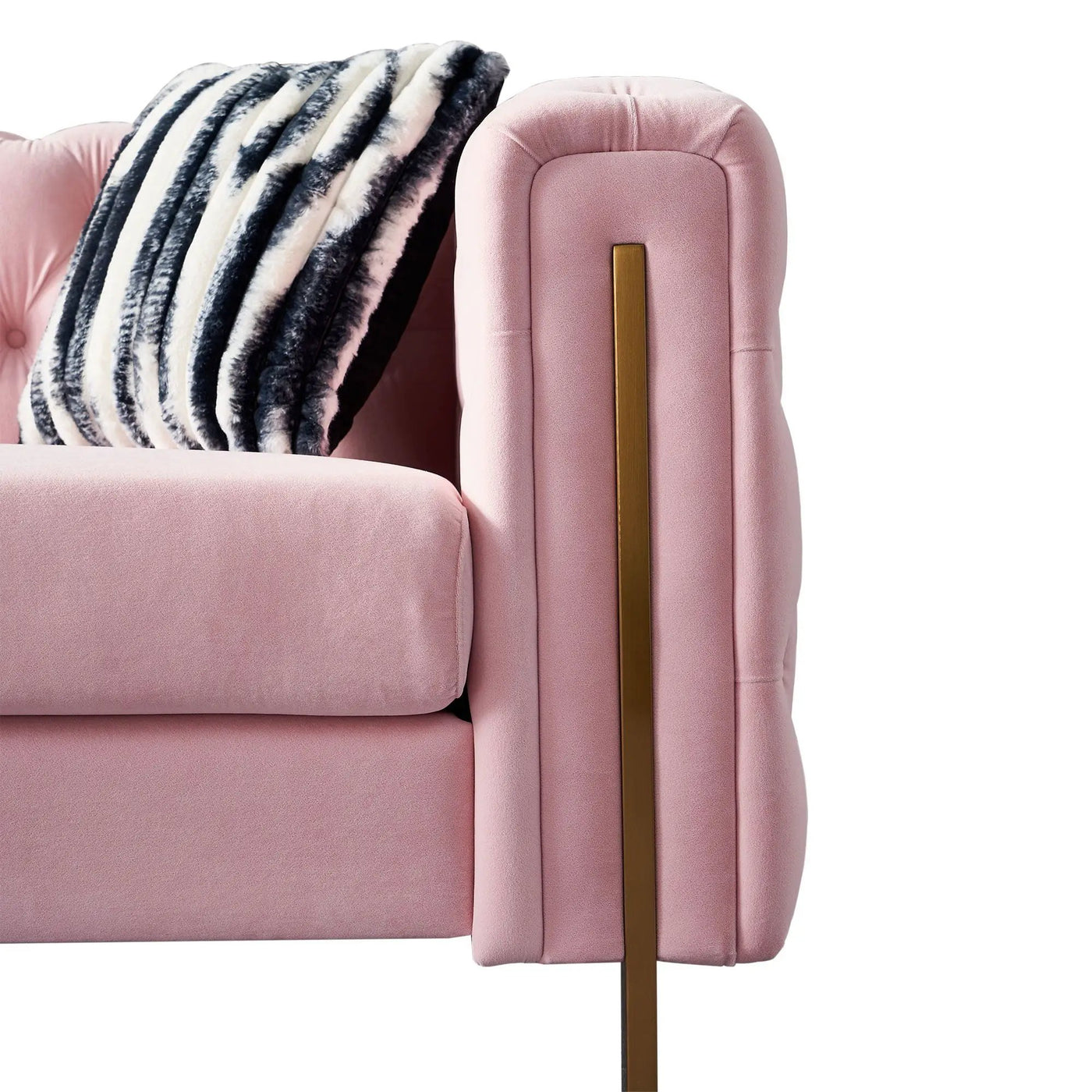 Chesterfield - Modern Tufted Living Room Sofa, 84.25''W Couch by Unique Piece Furniture