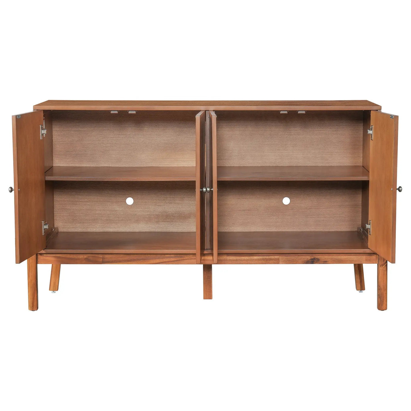 Vintage Sideboard Buffet Cabinet, 56.8" W x 18" D x 34.2" H by HouseOfZazla