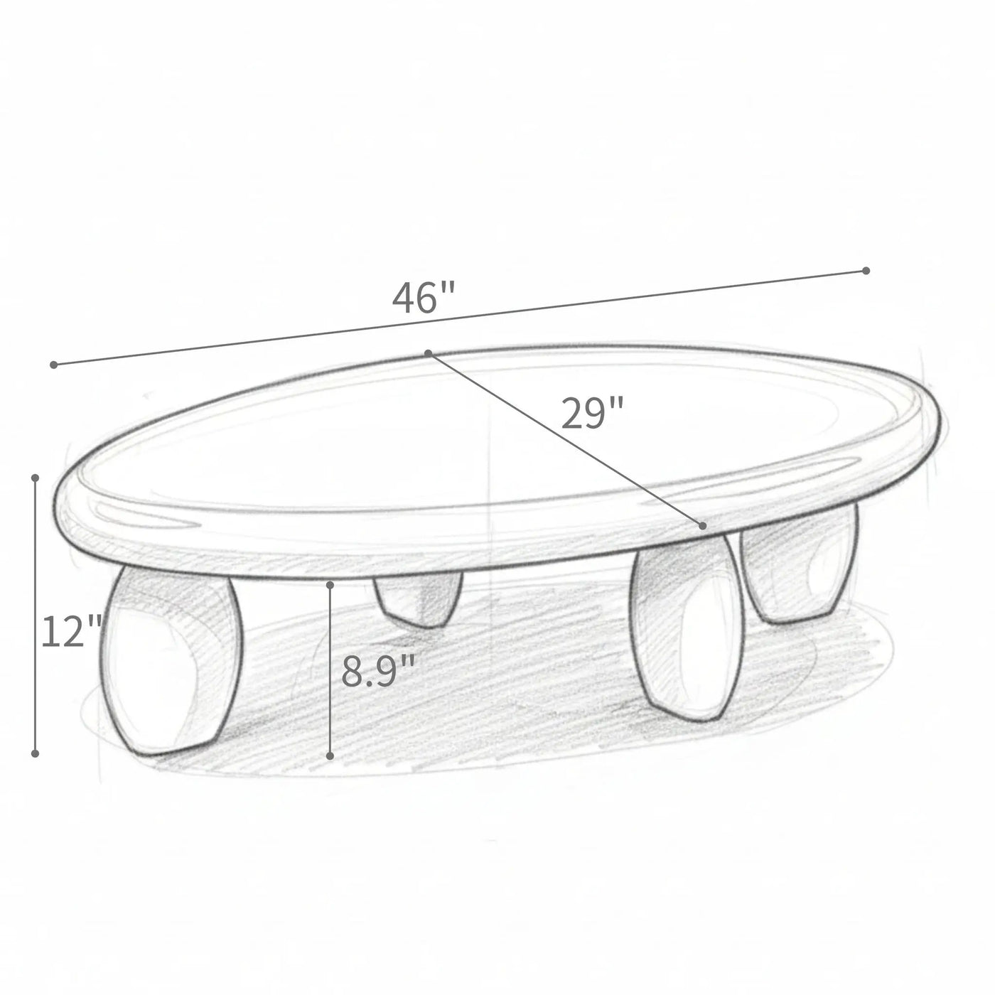 Cobblestone Coffee Table by HouseOfZazla