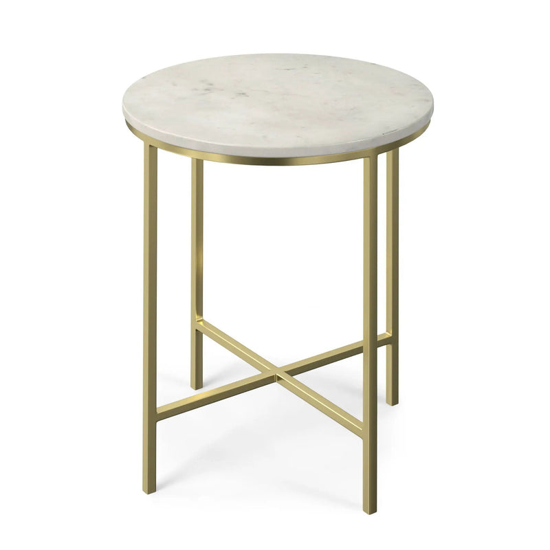 Tara - Side Table - Gold by Unique Piece Furniture