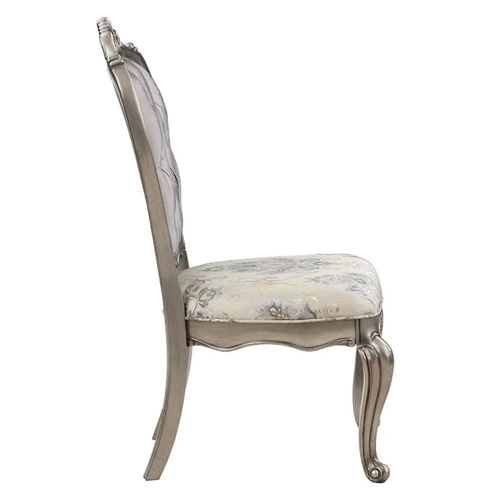 Ariadne - Side Chair (Set of 2) - Velvet & Antique Platinum by Unique Piece Furniture