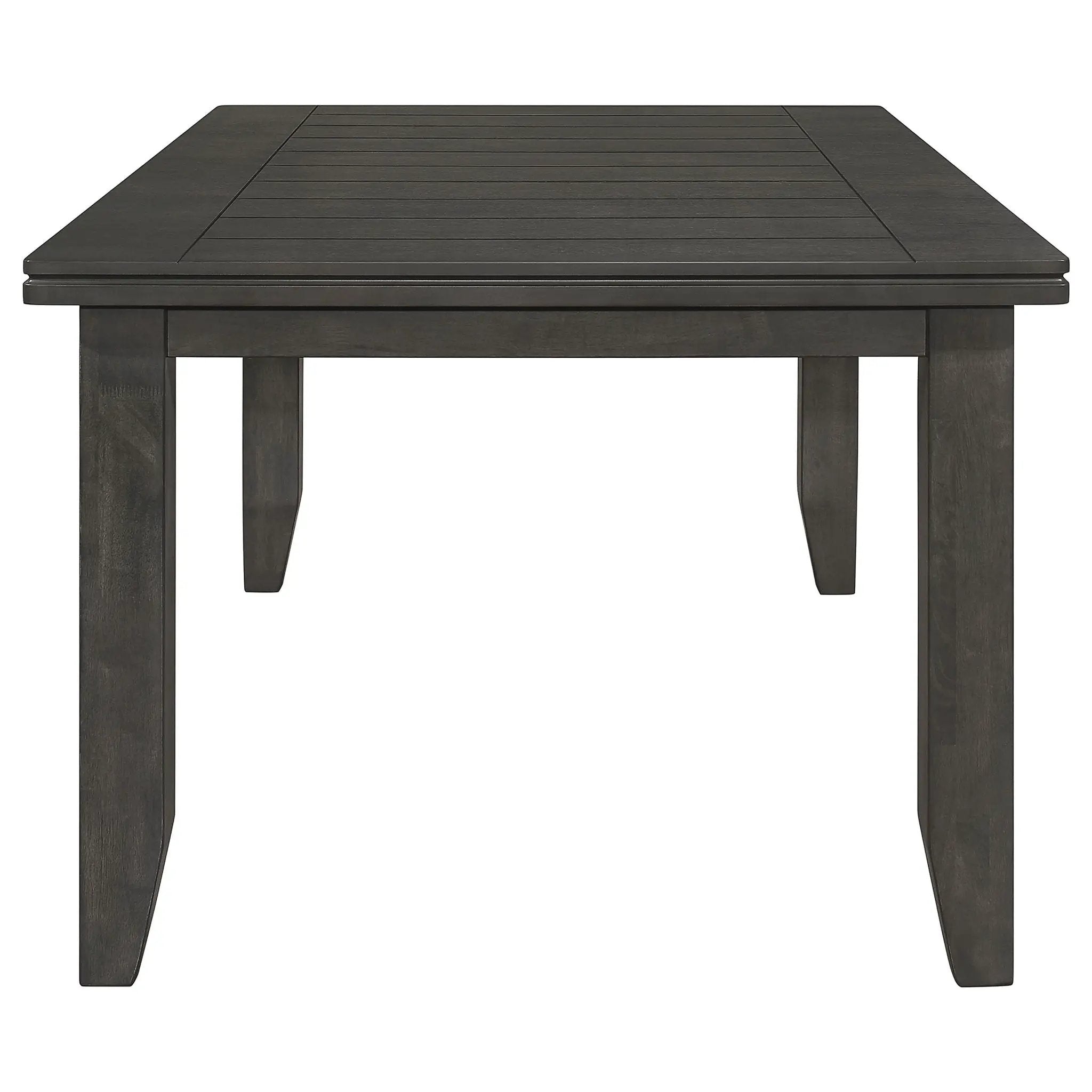 Dalila 6-piece Rectangular Dining Table Set Dark Grey by Unique Piece Furniture