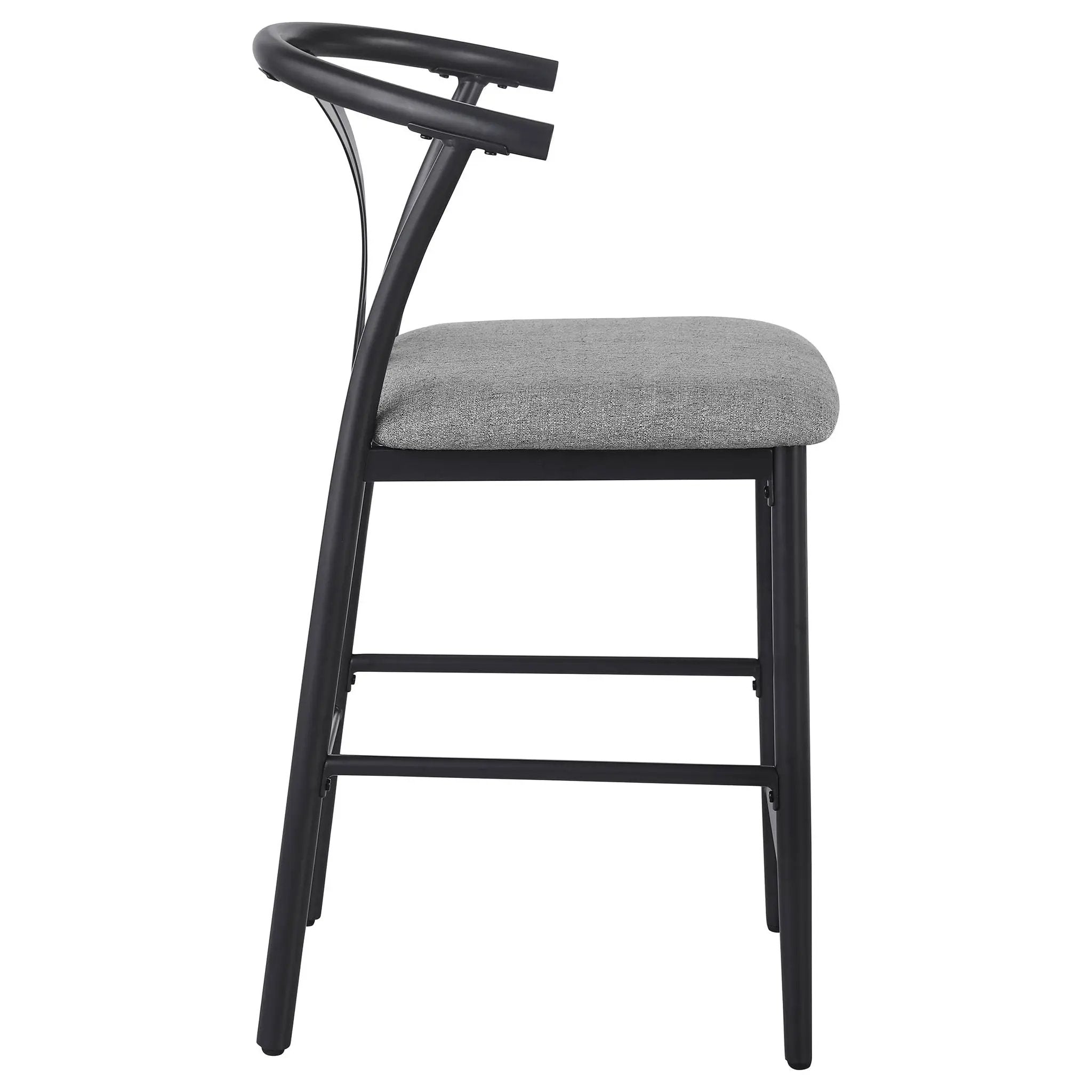 Tazman - Counter Height Dining Side Chair (Set of 2) - Gray by HouseOfZazla