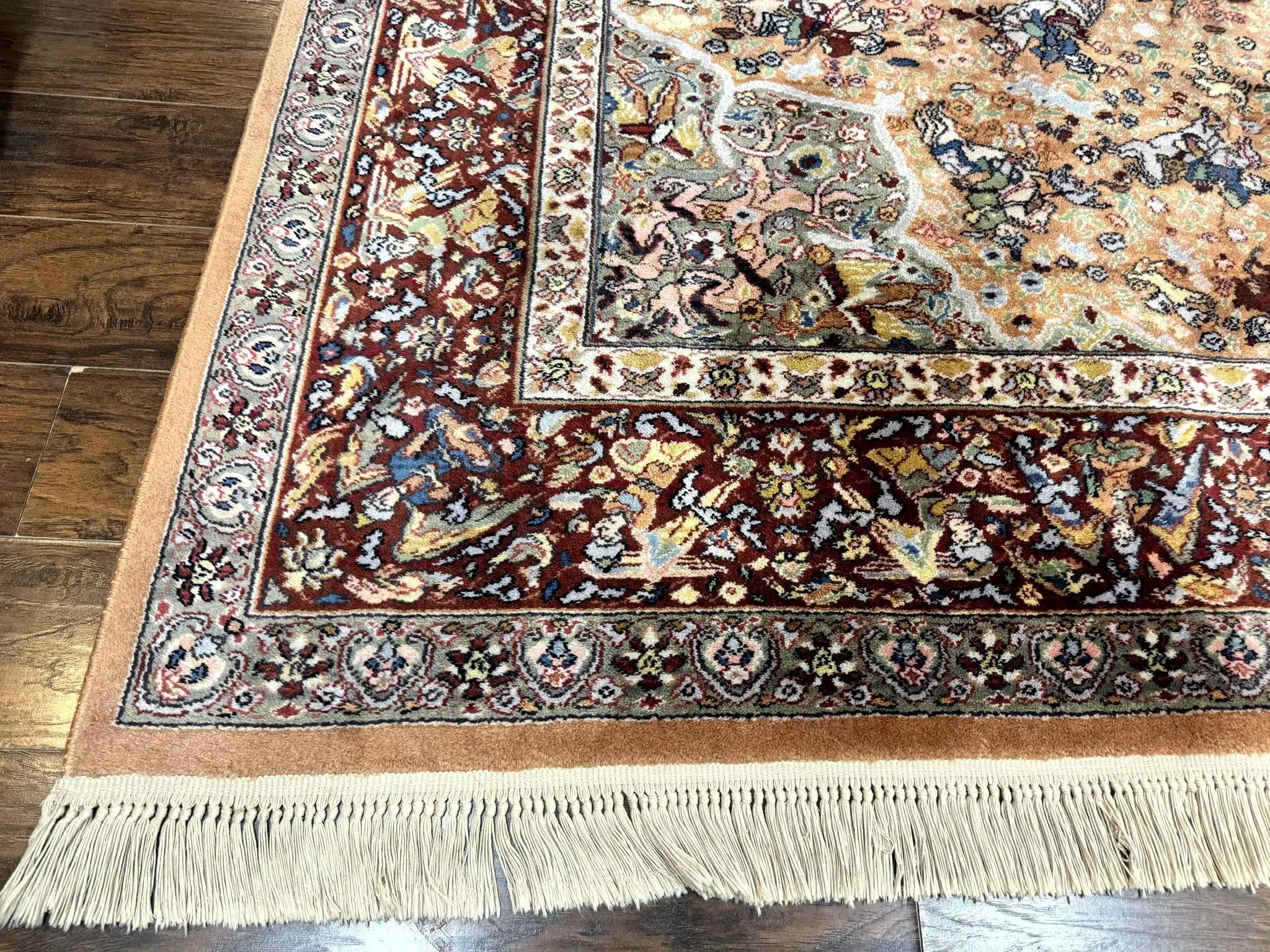 Karastan Rug 10x14 - Persian Hunting #723 - Wool Pile, Vintage by Jewel Rugs