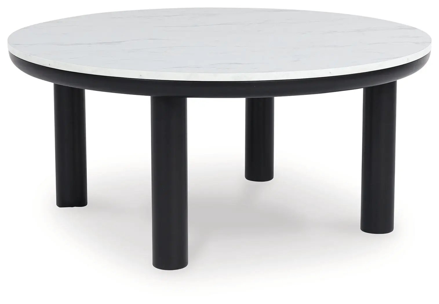 Xandrum - Occasional Table Set (Set of 3) - Black / White by Unique Piece Furniture